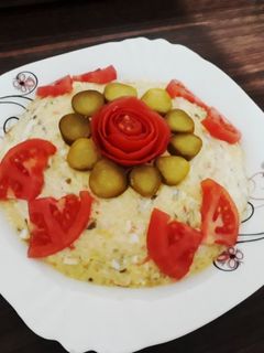 عکسی از دستور سالاد الویه