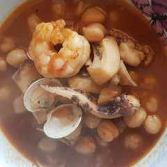 Una foto de Garbanzos marineros