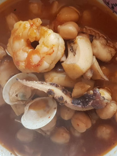 Una foto de Garbanzos marineros
