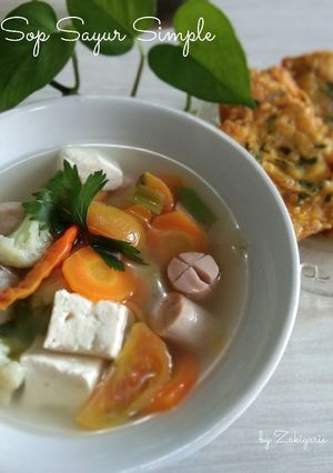Foto resep Sop Sayur Simple