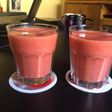 Smoothie fresa-plátano fresquito