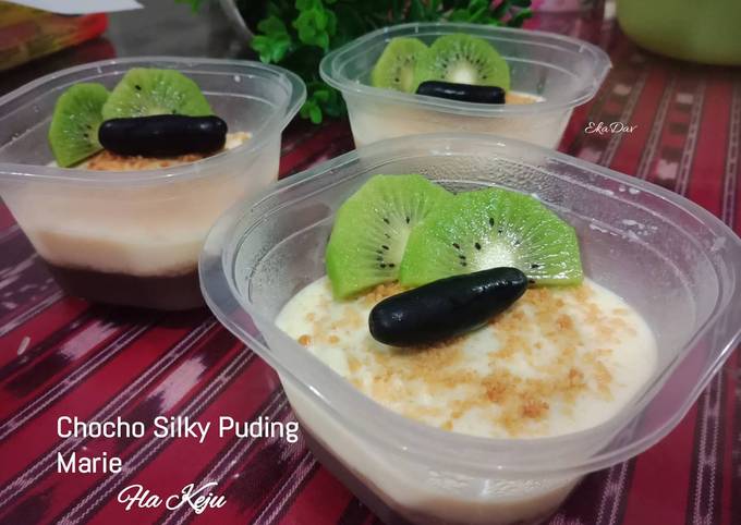 Chocho Silky Puding Marie Fla Keju