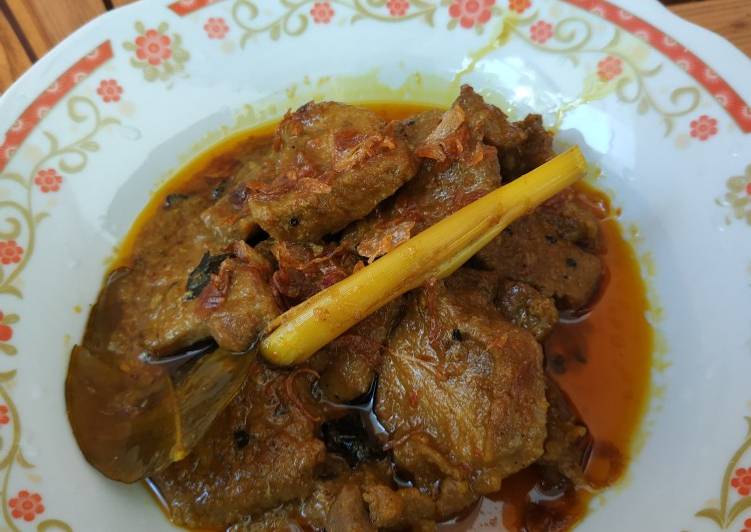 Kalio daging sapi sederhana