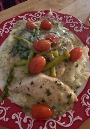 A picture of Cilantro lime chicken.