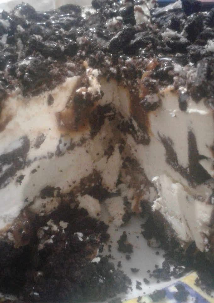Una foto de Torta helada Oreo