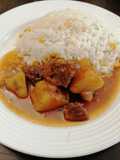 Carne Guisada con Papas & Arroz de Maíz