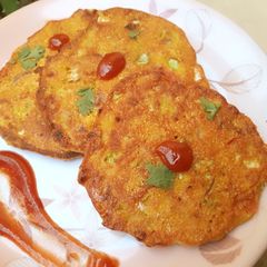 A picture of Veg besan chila.