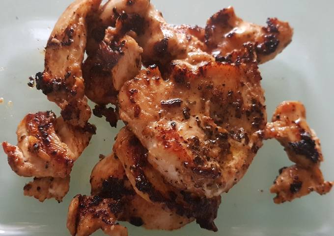 Ayam panggang bule - chicken BBQ - praktis dan cepat