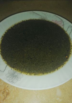 صورة لوصفة ملوخية جافة