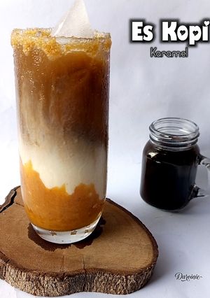 Foto resep Es Kopi Karamel