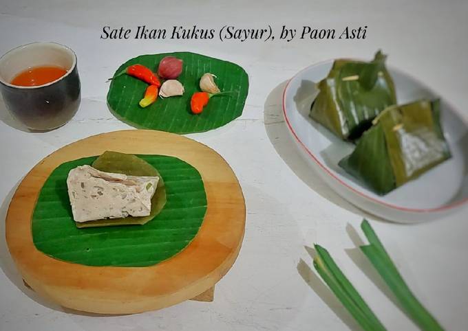 Resep Sate Ikan Kukus Dengan Sayur Khas Palembang Oleh Asti Cookpad