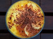 Una foto de proteína sabor banana