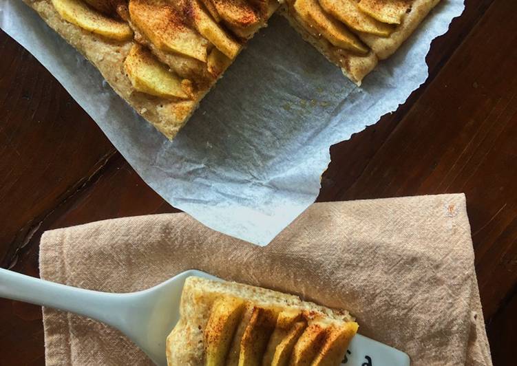 Focaccia dolce di mele