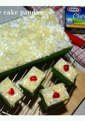 Foto resep Slice cake pandan