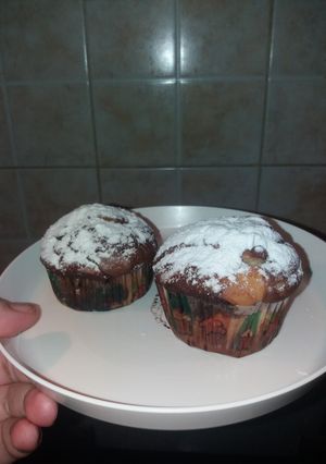 Φωτογραφία της συνταγής Cupcakes χιονούλες !!