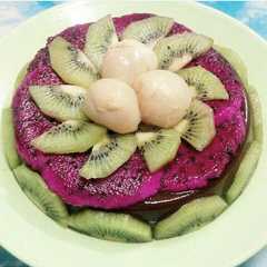 A picture of Puding Coklat Tutty Fruity.