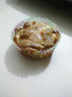A picture of Chicken Cheese Muffins.
