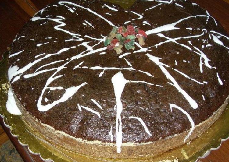 Torta negra de Navidad