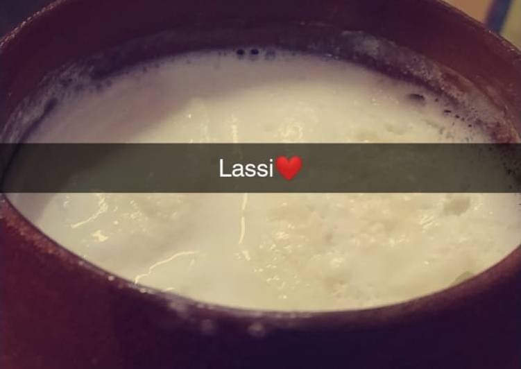 Lassi in earthen pot