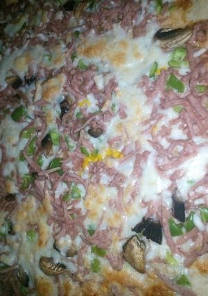 عکسی از دستور پیتزا خانگی 😋
