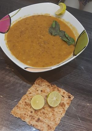 عکسی از دستور عدسی صبحونه خوب