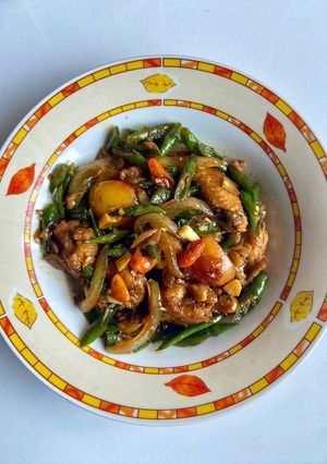 Foto resep Ayam Kecap Cabe Ijo