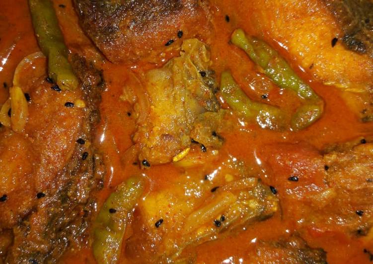 Recipe of Quick Katla fish kalia