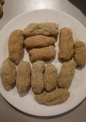 Una foto de Croquetas de espinacas sin lactosa