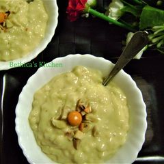 A picture of Oats & Custard Kheer.