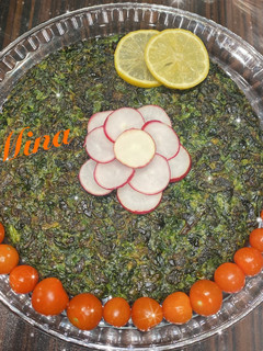 عکسی از دستور کوکو اسفناج