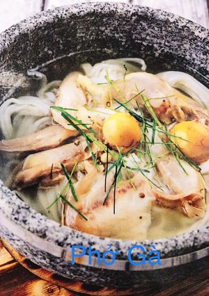 A picture of Chicken Pho.