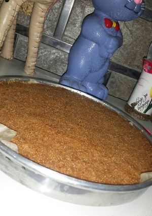 صورة لوصفة بسبوسة