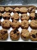 Galletas de avena y choco chips