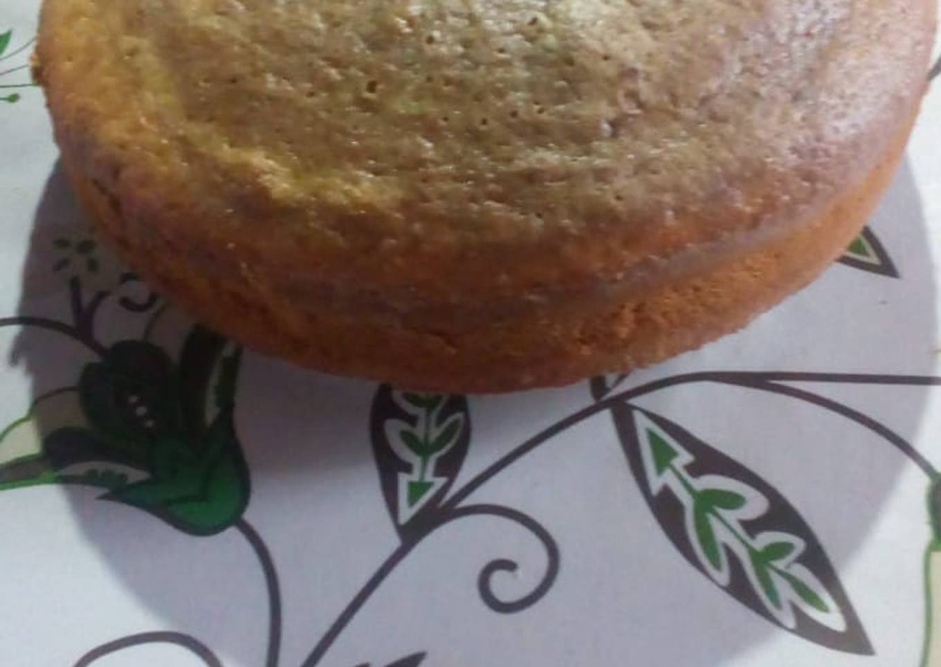 Bizcochuelo en molde de dulce de batata 😋