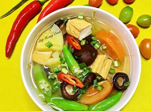 Hình của món Canh Chua Chay.