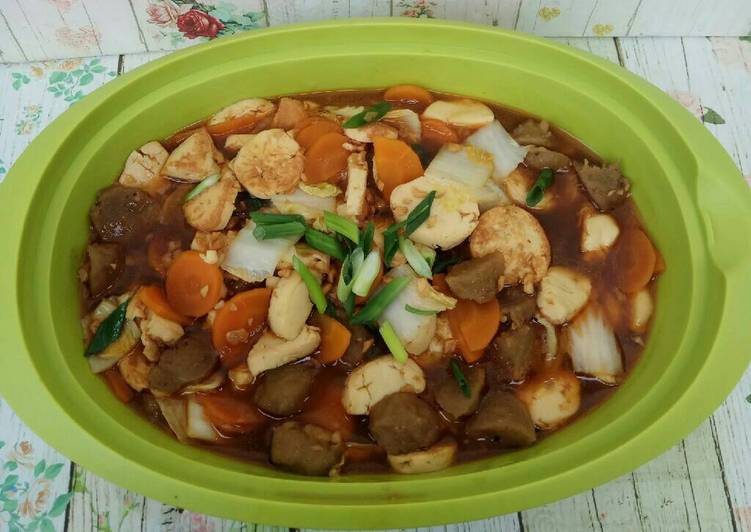 Langkah Mudah untuk Menyiapkan Tofu Saus Tiram, Lezat