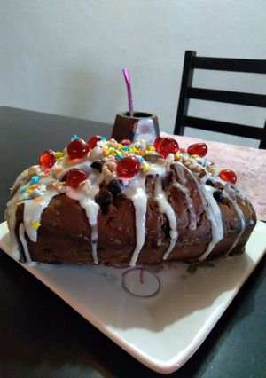 Una foto de Budín de Navidad!