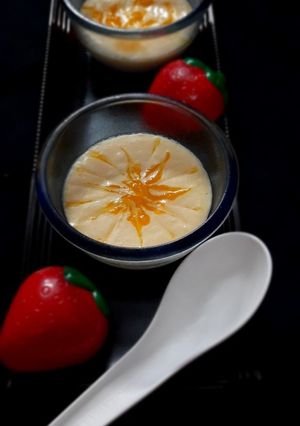 বেকড আম দই(baked mango doi recipe in bengali) রেসিপির প্রধান ছবি
