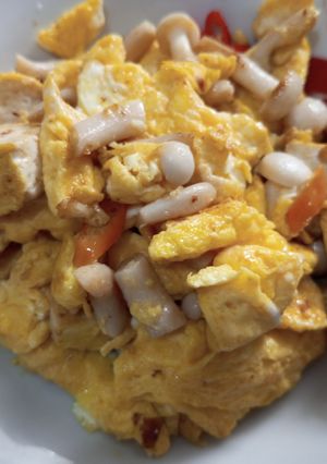 Foto resep Orak Arik telur Jamur