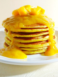 A picture of Mango Pancakes.