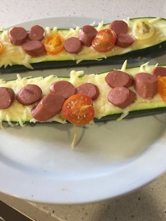 Una foto de Panini de calabacín