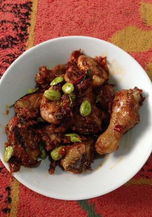 Foto resep Ayam Petai Balado Pedas