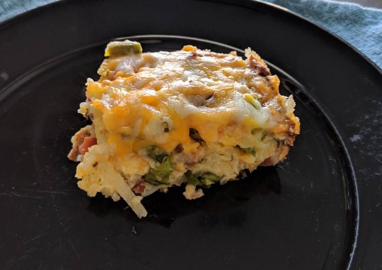 Recipe of Speedy Bacon &amp; Asparagus Breakfast Casserole