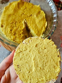Una foto de Queso de avena