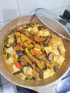 Foto resep Sayur Lodeh Ikan Asap, Tahu, Tempe