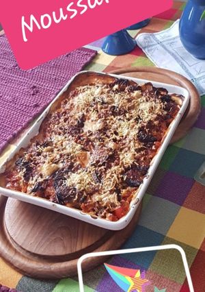 Una foto de Moussaka