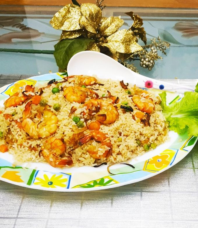 চিংড়ি পোলাও রেসিপির প্রধান ছবি