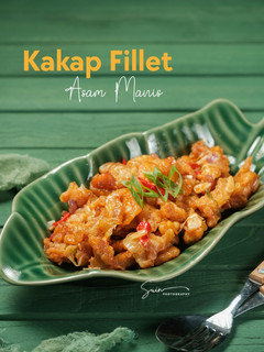 Foto resep Kakap Fillet Asam Manis