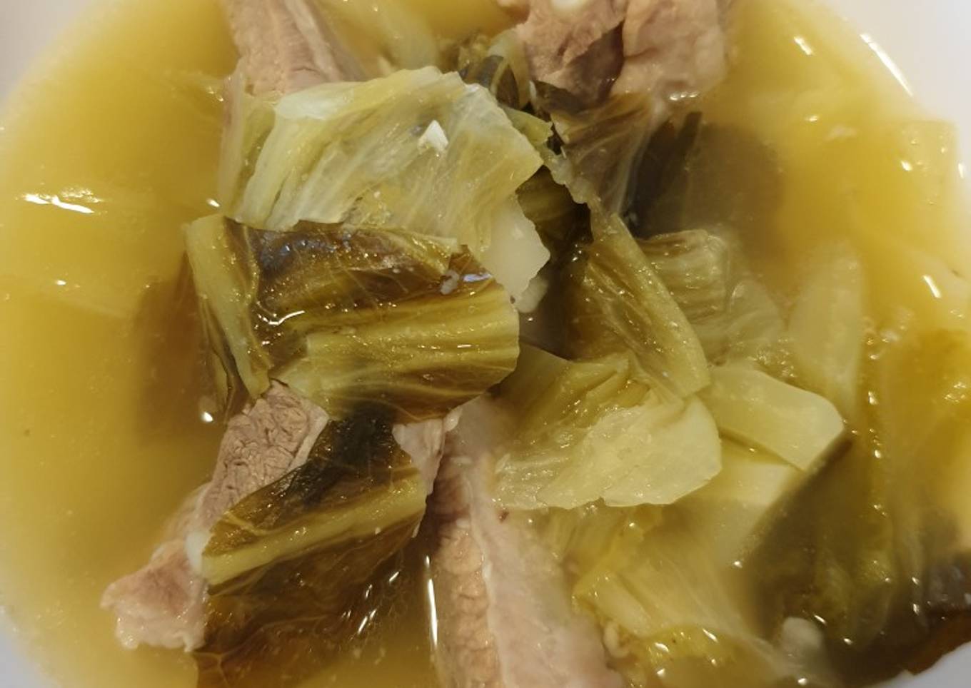Bakut sayur asin