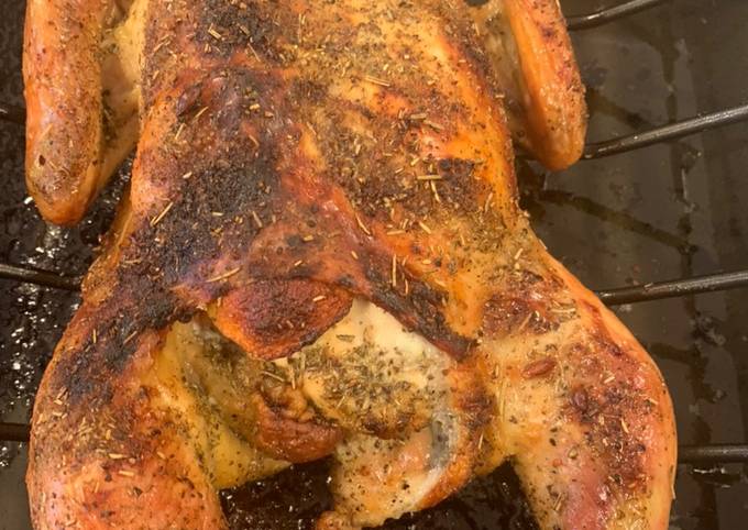 Simple Way to Prepare Perfect Greek Rotisserie Chicken